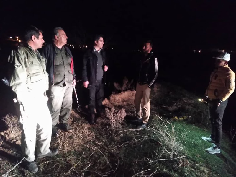 حضور بخشدار بزینه رود در اکیپ گشت شبانه محیط زیست