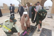 مراسم غبارروبی از مزار شهدا  به مناسبت سالروز آزاد سازی خرمشهر...