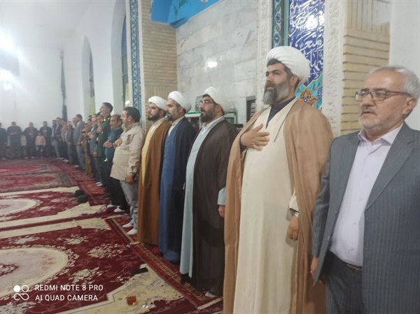 مراسم یادواره شهدا وگرامیداشت حماسه سوم خرداد سالروز آزاد سازی خرمشهر در روستای توزلو برگزار گردید