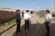 بخشدار بزینه رود از پروژه های جدول گذاری وبهسازی معابر روستای زاغج...