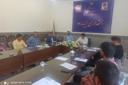 جلسه هماهنگی ستاد عتبات بخش بزینه رود