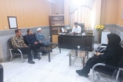 جلسه معارفه سرپرست جدید مرکز خدمات کشاورزی بخش بزینه رود برگزار شد