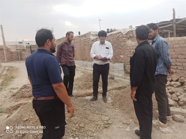 بخشدار بزینه رود از روستاهای امام کهریز وقره کهریز بازدید کردند