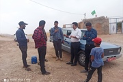 بخشدار بزینه رود از روستای بصرک بازدید کردند