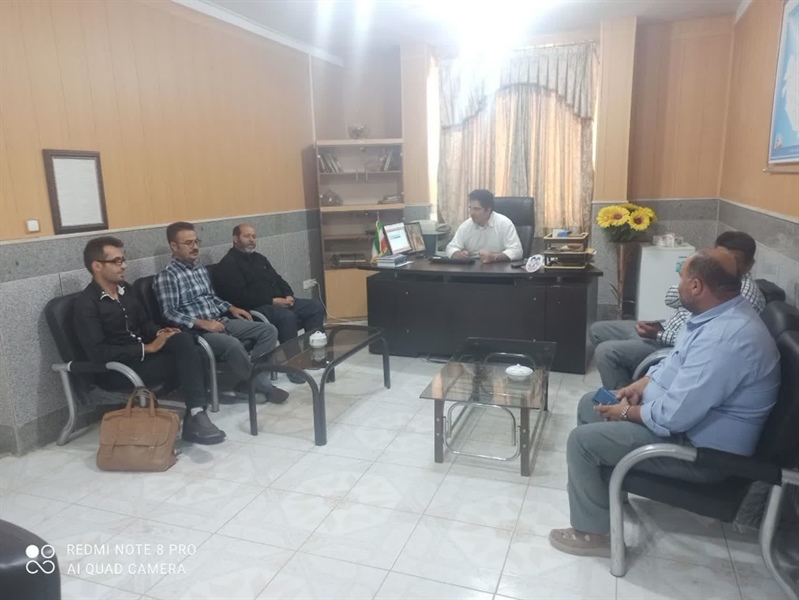 نشست مشورتی اعضای شورای اسلامی روستای محمدخلج با بخشدار