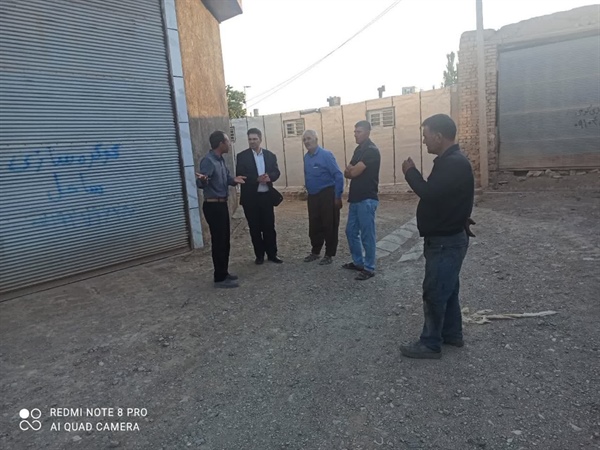 بخشدار بزینه رود از روستای حی بازدید کرد