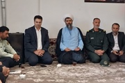 دیدار بخشدار واعضای شورای اداری بخش بزینه رود با حجت الاسلام...