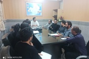 جلسه هماهنگی نحوه اجرای پل مواصلاتی روستای زاغج وساماندهی مزار...