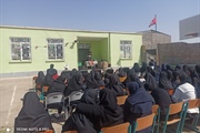 مراسم بزرگداشت هفته دفاع مقدس وجشن آغاز سال تحصیلی در مدرسه کوثر...
