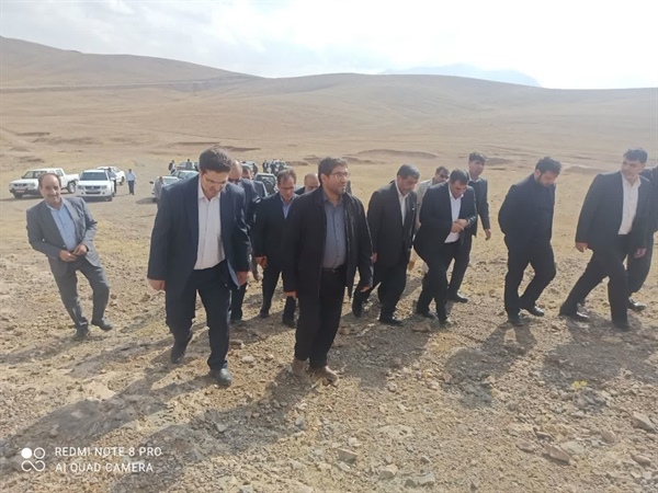 حضور مهندس ضرغامی وزیر میراث فرهنگی،  گردشگری وصنایع دستی در بخش بزینه رود