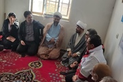 حضور رئیس هلال احمر استان در روستای زاغج