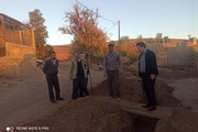 بخشدار بزینه رود ازروستای دوراخلو  بازدید کرد