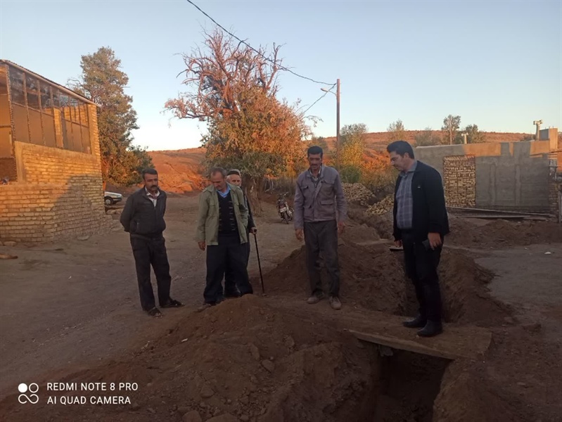 بخشدار بزینه رود ازروستای دوراخلو  بازدید کرد