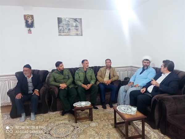 دیدار از خانواده معظم شهید حسن خانی در روستای شررو
