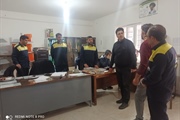 بخشدار بزینه رود از اداره گاز شهر زرین رود وبررسی برخی موارد...