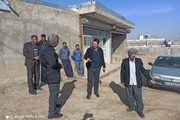 بخشدار بزینه رود در روستای بصرک حضوریافت
