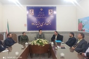 جلسه شورای اداری با موضوع هماهنگی استقبال اریاست محترم جمهور...