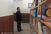بازدید بخشدار بزینه رود از کتابخانه عمومی شهر زرین رود  وتقدیر از...