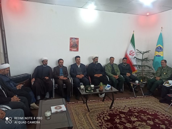 دیدار با حاج آقا اصلانی امام جمعه شهر زرین رود به مناسبت دهه فجر