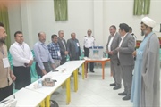 بازدید بخشدار بزینه رود وحجت الاسلام اصلانی امام جمعه شهر زرین رود...