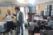 بازدید بخشدار بزینه رود از رستوران محل طبخ وتهیه غذای انتخابات...