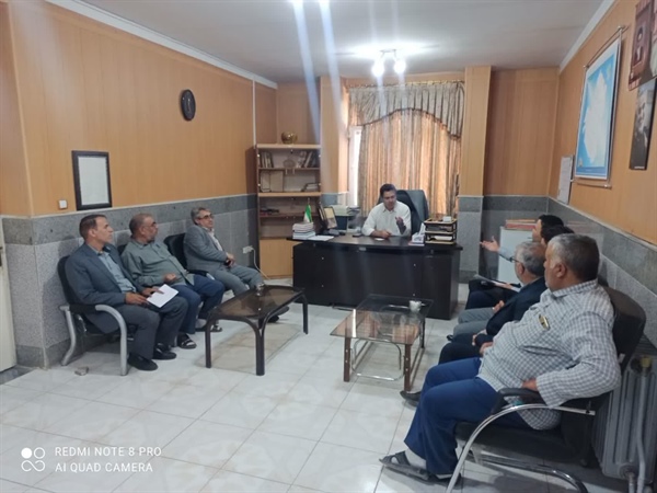 نشست بررسی مسائل ومشکلات حوزه آرد ونان بخش بزینه رود برگزار شد