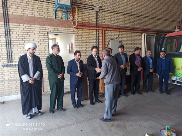 مراسم تقدیر از آتشنشانان مستقر در شهر زرین رود به مناسبت روز آتش نشانی برگزار شد