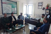 دیدار با فرماندهی انتظامی بخش به مناسبت هفته نیروی انتظامی