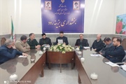 برگزاری جلسه پیشگیری از جرم و هم اندیشی مسائل در خصوص تصرفات غیر...