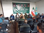 برگزاری نشست بصیرتی و دیدار با امام جمعه بخش بزینه رود به مناسبت سالروز اقامه اولین نماز جمعه