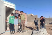 حضور بخشدار بزینه‌رود در روستای دوراخلو