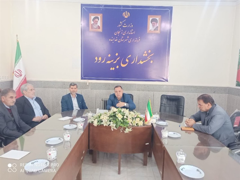 دیدار بخشدار بزینه رود با خادمین و هیئت امنای مساجد