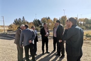 بازدید دکتر بیگدلی از پروژه سالن ورزشی زرین‌رود