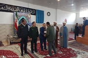 حضور بخشدار زرین‌رود در نماز جمعه شهر زرین‌رود
