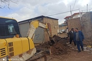 حضور میدانی بخشدار بزینه‌رود در روستای اردهین