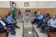 جلسه بخشدار افشار با اهالی روستای چقلوی علیا