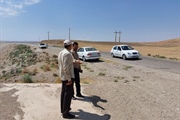 بازدید بخشدار افشار از مسیرهای سیلابی بخش افشار