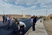 بازدید از آسفالت ریزی روستای تاتارده