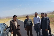 بازدید از پروژه آسفالت مسیر مواصلاتی روستاهای قلیچ...