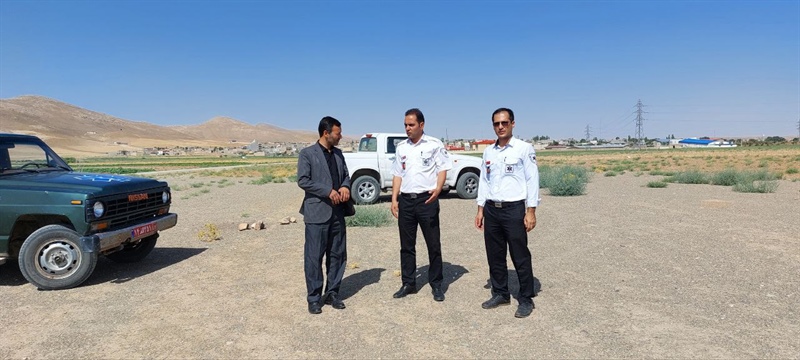 جلسه بخشدار افشار با رئیس اورژانش شهرستان خدابنده