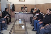 برگزاری جلسه با اهالی محترم روستای خلیفه قشلاق
