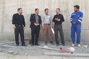 بازدید از پروژه احداث سیلوی گندم شهر گرماب