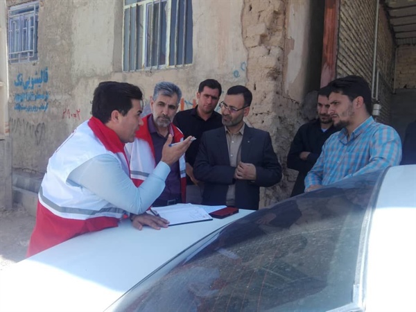بازدید میدانی از مشکل آب شرب روستای بورون
