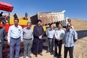 بازدید از پروژه آسفالت ریزی مسیر روستای باغلوجه