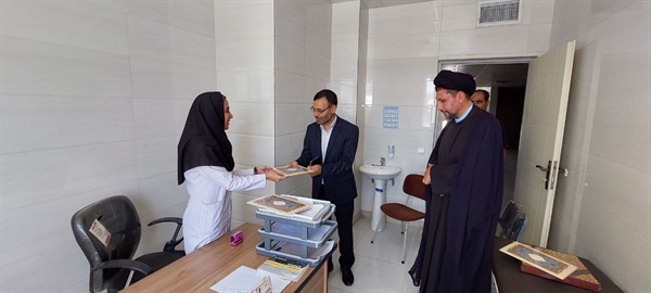 بازدید از درمانگاه شهر گرماب