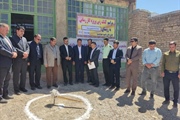 کلنگ زنی پروژه گازرسانی روستای توتورقان