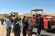 بازدید از  مسیر مواصلاتی روستای باغلوجه