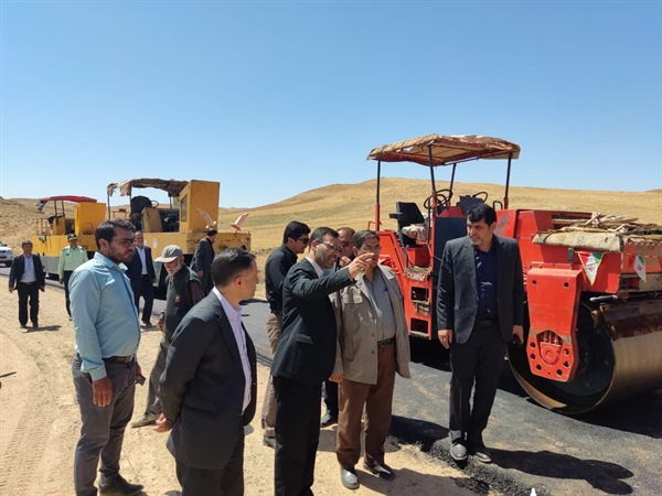 بازدید از  مسیر مواصلاتی روستای باغلوجه
