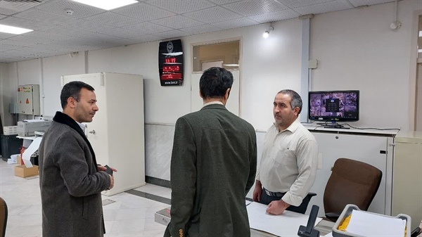 بازدید سرزده از بانک ملی