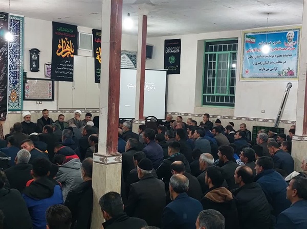 برگزاری مراسم عزاداری ایام شهادت حضرت زهرا(س) و بزرگداشت شهادت حاج قاسم سلیمانی